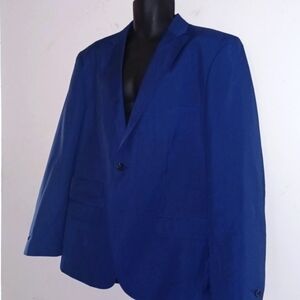 GOODALE Dark Blue Blazer / Sportcoat, 2XL/46L